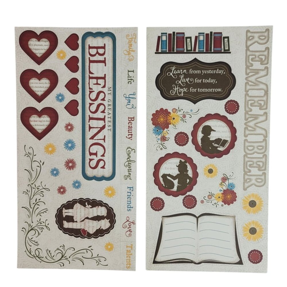 Close to My Heart Reflections Stickease X7117C Grace Family Memories Togethe NEW